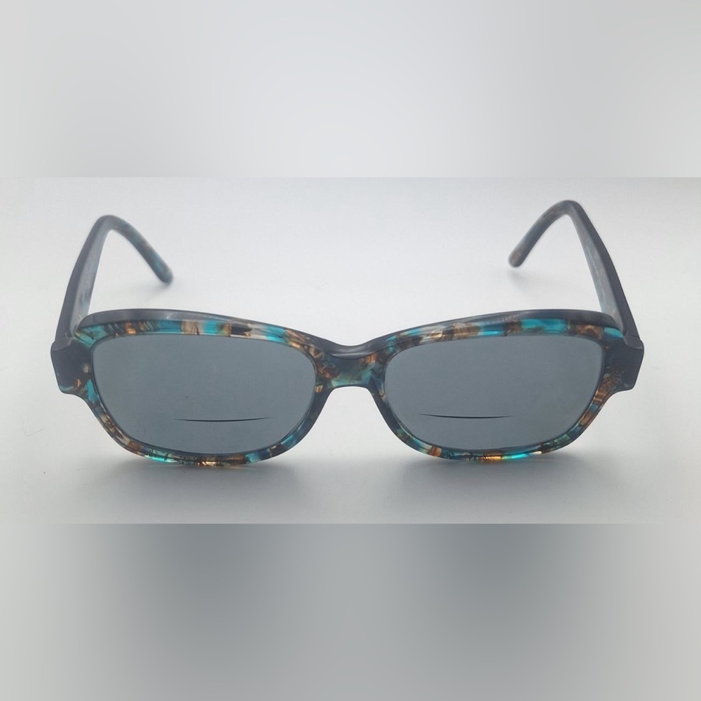 Kirkland Signature Taylor Brown Blue Oval Sunglasses Frames Only - Picture 3 of 8